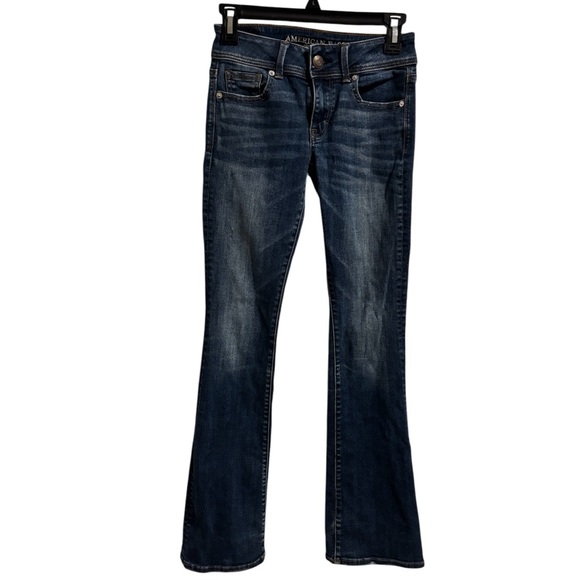 American Eagle Outfitters Blue Boot Cut Jeans - Picture 1 of 5